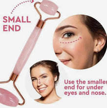 Load image into Gallery viewer, GENUINE Rose Quartz Face Roller